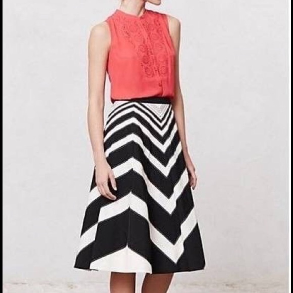 Meadow Rue Waverly skirt from Anthropologie